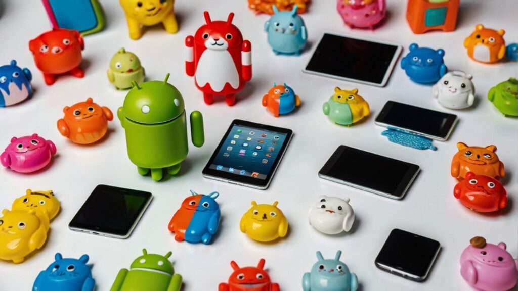 Parents Looking For Kid-Friendly Android Phones And Tablets 2 A neatly arranged group of kid-friendly Android phones and tablets displayed on a white background, showcasing colorful protective cases, large icons, and simplified interfaces, perfect for parents looking for kid-friendly Android phones and tablets with safety features, educational apps, and durable builds—ideal for tech-savvy families shopping for child-appropriate devices.