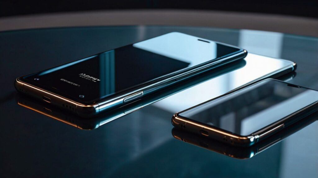 Huawei's Return: A Look At Their Most Recent Releases showcasing premium Huawei smartphones, sleek foldable designs, innovative camera systems, HarmonyOS ecosystem integration, futuristic mobile technology, advanced AI features, 5G connectivity, satellite communication, and modern high-tech style without any living things.