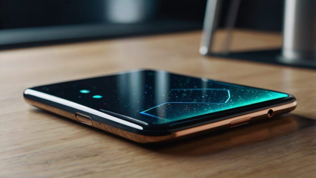 Android Phones With Stock Android Experience shown in an 8K resolution futuristic smartphone render with a clean stock Android interface, premium minimalist design, high-contrast lighting, modern technology background, and no living things for a pure tech-focused visual representation.